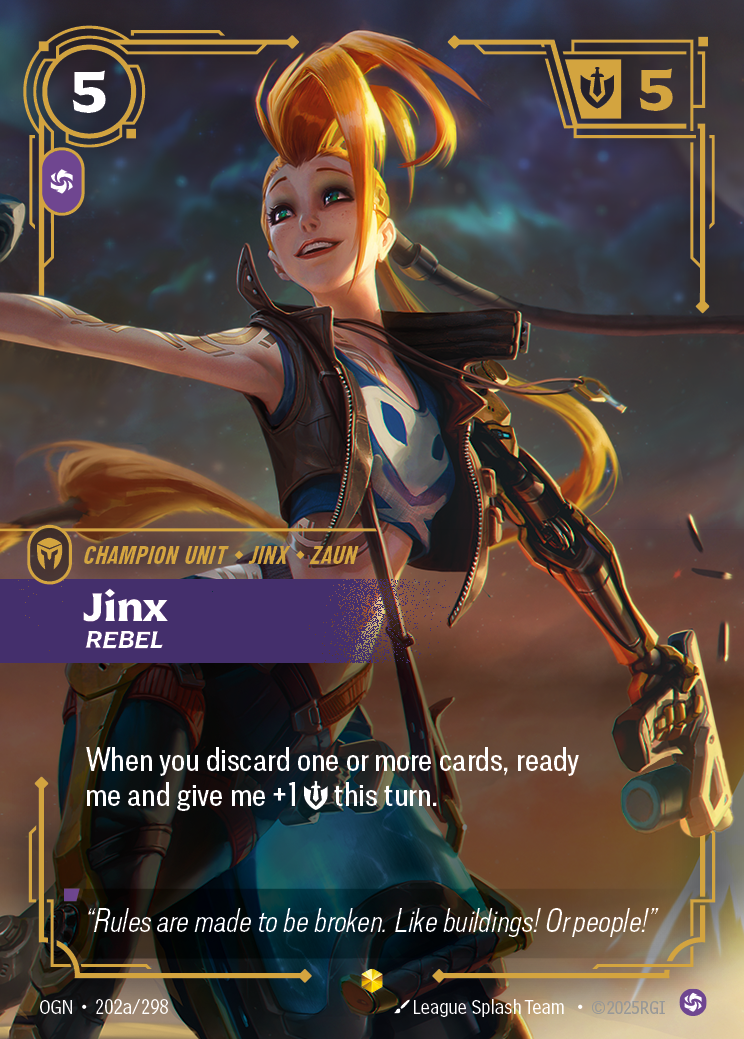 Jinx, Rebel (Alternate Art)
