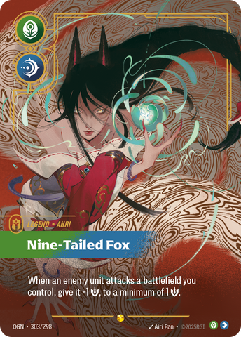 Ahri, Nine-Tailed Fox (Overnumbered)