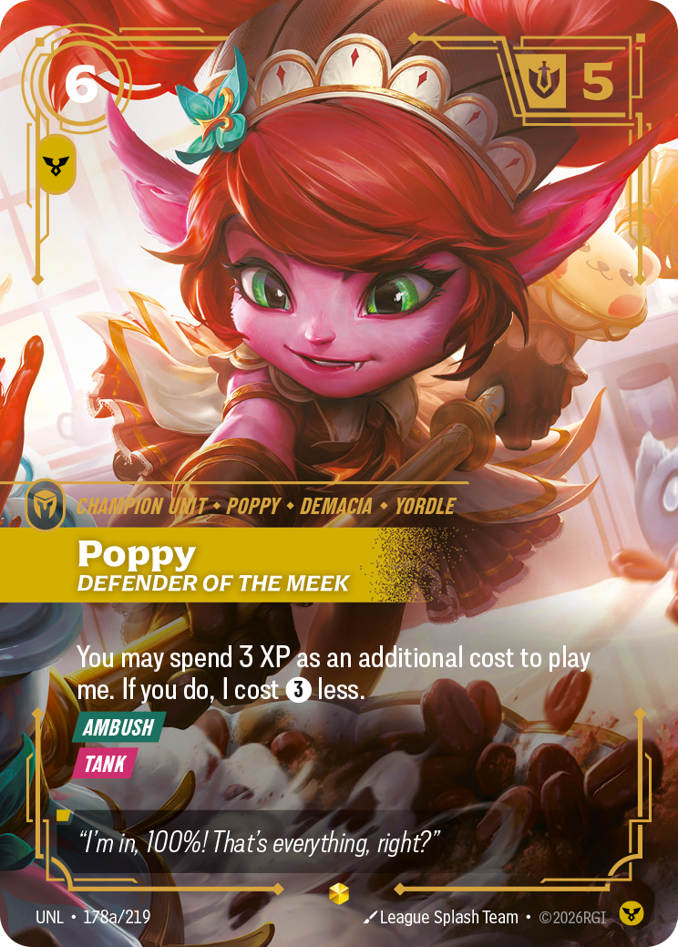 Poppy, Defender of the Meek (Alternate Art)