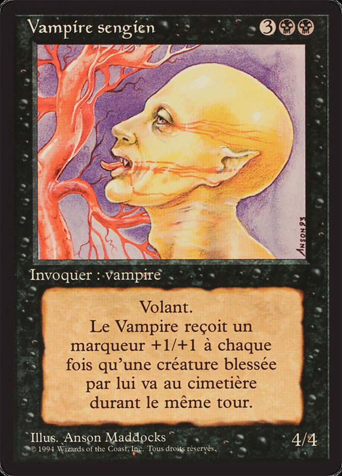 Sengir Vampire - 4th Edition Foreign French