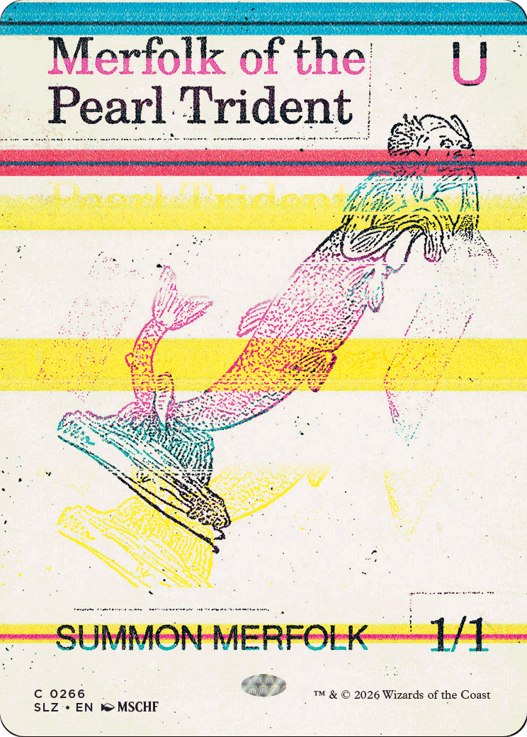 Merfolk of the Pearl Trident (0266) [Secret Lair x MSCHF: The Zeta Set]