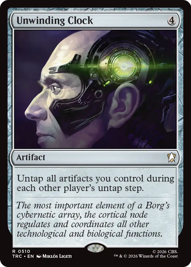 Unwinding Clock (Surge Foil) [Star Trek Commander]
