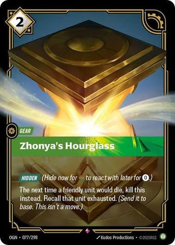 Zhonya's hourglass