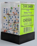 Chessex Brush Dice 36D6 Set