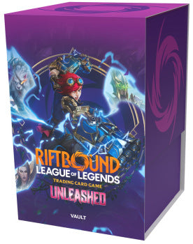 RIFTBOUND LEAGUE OF LEGENDS TCG UNLEASHED VAULT BOX