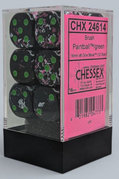 Chessex Brush Dice 12D6 Set