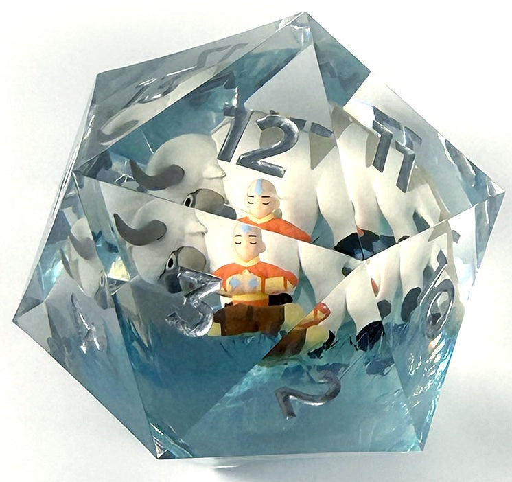 Aang and APPA 55MM dice Avatar: the last airbender