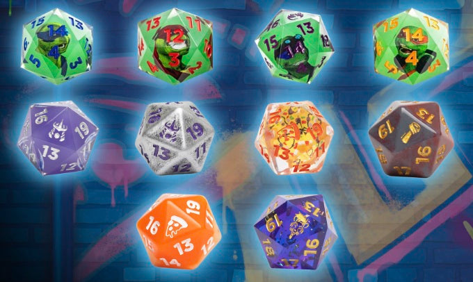 Sirius Dice TMNT Mystery packs