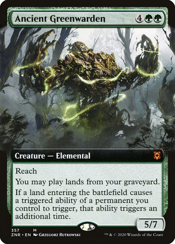 Ancient Greenwarden (Extended Art) [Zendikar Rising]