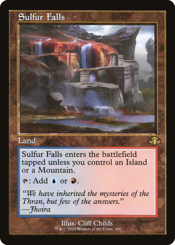 Sulfur Falls (Retro) [Dominaria Remastered]