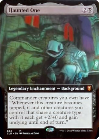 Haunted One (Extended Art) [Commander Legends: Battle for Baldur's Gate]