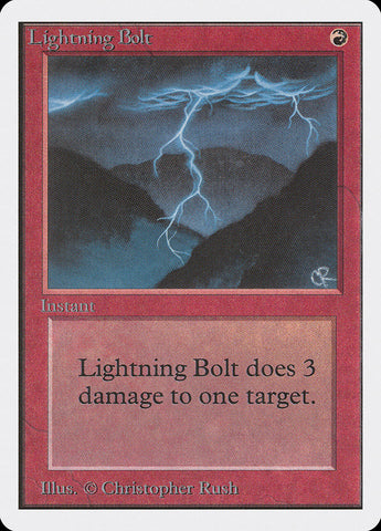 Lightning Bolt [Unlimited Edition]