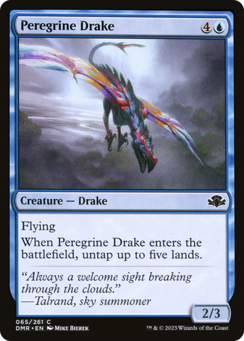 Peregrine Drake [Dominaria Remastered]